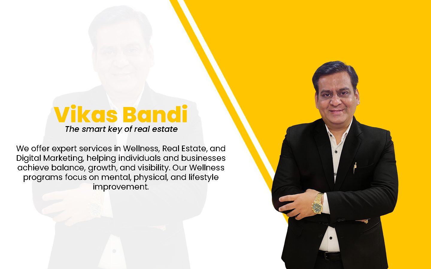Vikas Bandi Real Estate Banner